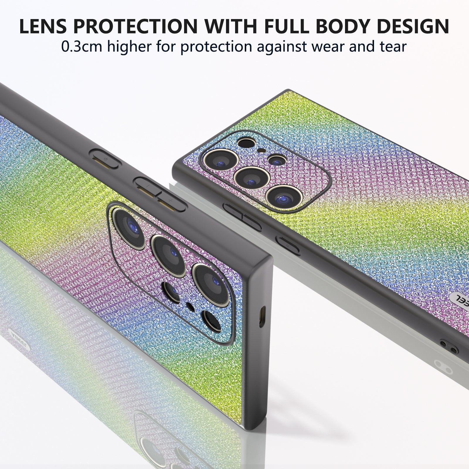 ABEEL For Samsung Galaxy S24 Ultra Case PU Leather+PC Back TPU Frame Phone Cover Rhinestone Texture ABEEL For Samsung Galaxy S24 Ultra Case PU Leather+PC Back TPU Frame Phone Cover Rhinestone Texture
